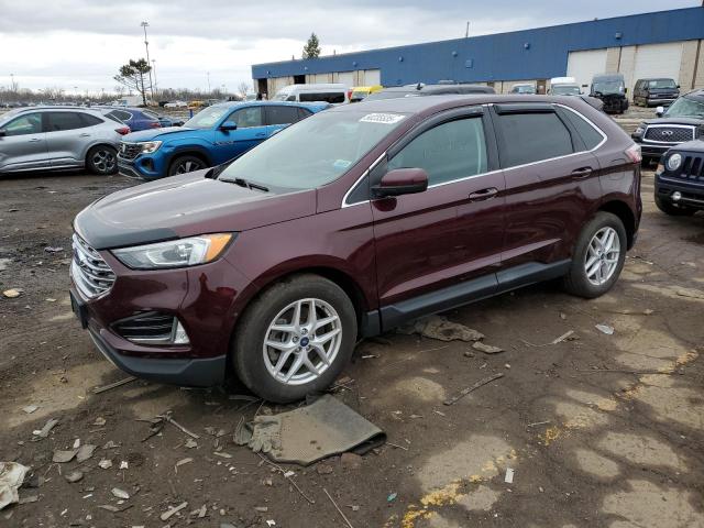 FORD EDGE SEL 2021 with VIN 2FMPK4J97MBA26625 - Photo from auction