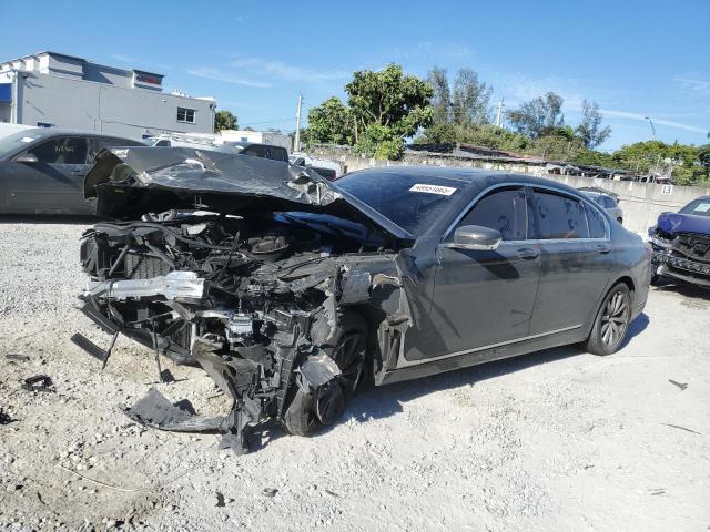 BMW 740 I 2022 with VIN WBA7T2C06NCG89884 - Photo from auction