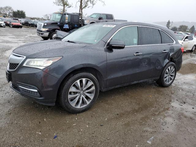 Снимка 1 от търг – 2014 ACURA MDX с VIN 5FRYD4H4XEB045699
