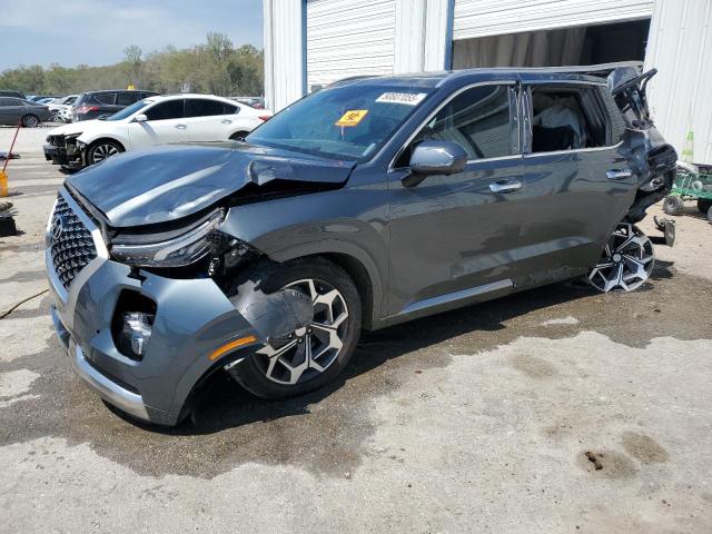 HYUNDAI PALISADE C 2022 with VIN KM8R74HE6NU417063 - Photo from auction