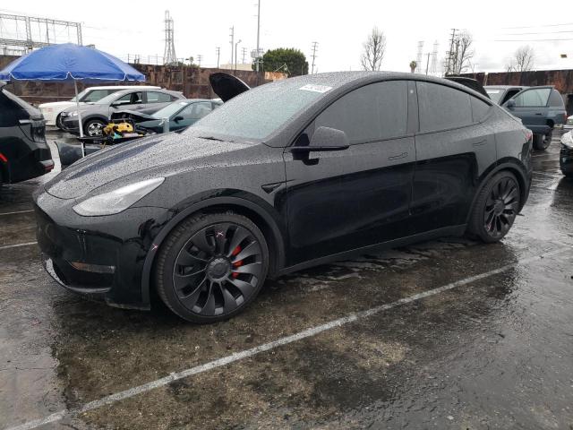 TESLA MODEL Y 2022 with VIN 7SAYGDEF2NF573111 - Photo from auction