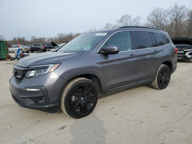 HONDA PILOT SE 2021 with VIN 5FNYF6H21MB029167 - Photo from auction