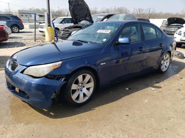 BMW 530 I 2007 with VIN WBANE73547CM57696 - Photo from auction