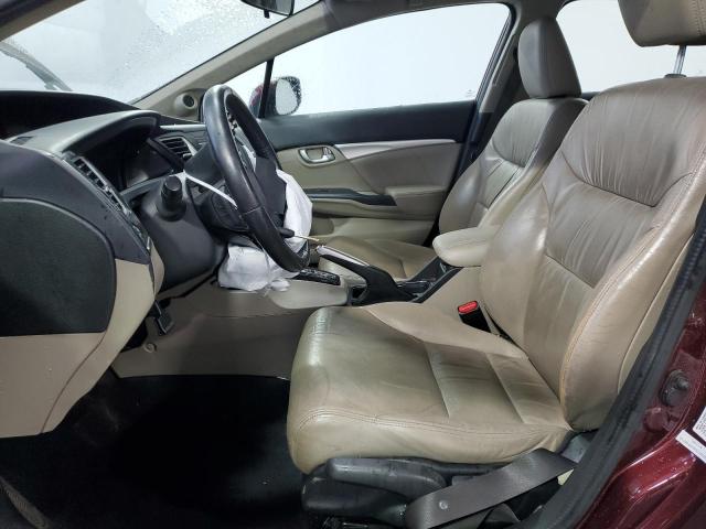 Photo 7 from auction – 2013 HONDA CIVIC EXL with VIN 19XFB2F98DE008026