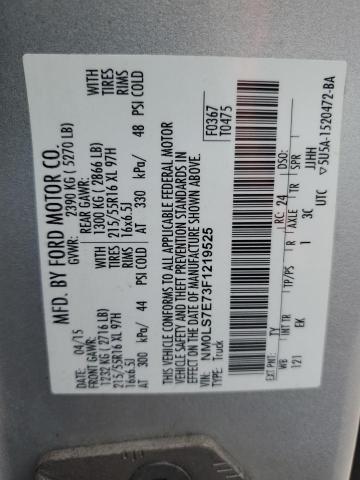 Photo 14 from auction – 2015 FORD TRANSIT CO with VIN NM0LS7E73F1219525