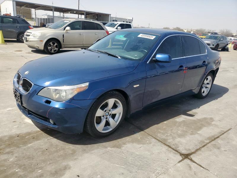 BMW 530 I 2007 with VIN WBANE73527CM52786 - Photo from auction