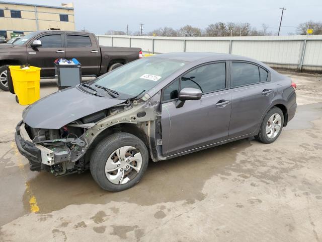 HONDA CIVIC LX 2014 with VIN 19XFB2F53EE000964 - Photo from auction