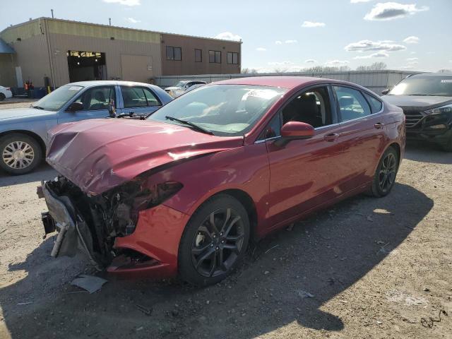 FORD FUSION SE 2018 with VIN 3FA6P0HD4JR260342 - Photo from auction