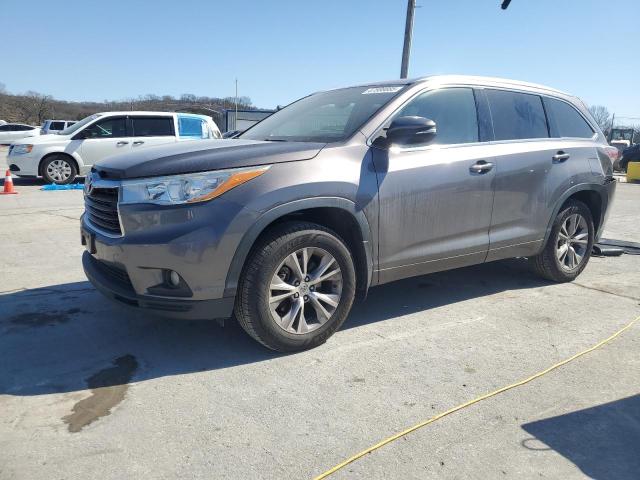 TOYOTA HIGHLANDER 2014 with VIN 5TDJKRFH1ES069977 - Photo from auction