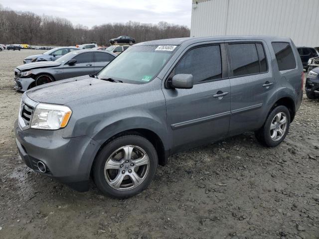HONDA PILOT EX 2013 with VIN 5FNYF4H45DB067457 - Photo from auction