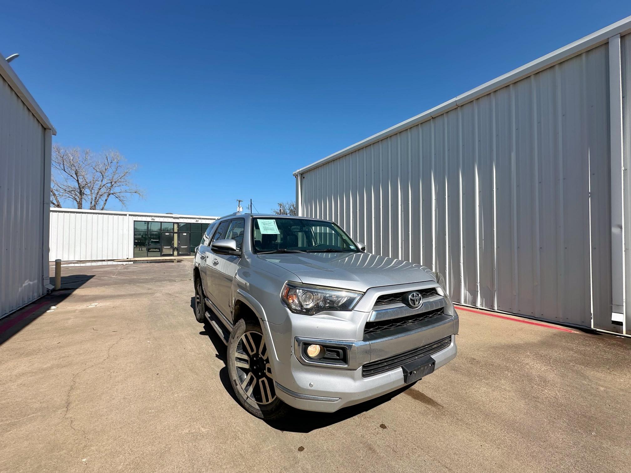 TOYOTA 4RUNNER SR 2016 with VIN JTEBU5JR0G5287260 - Photo from auction