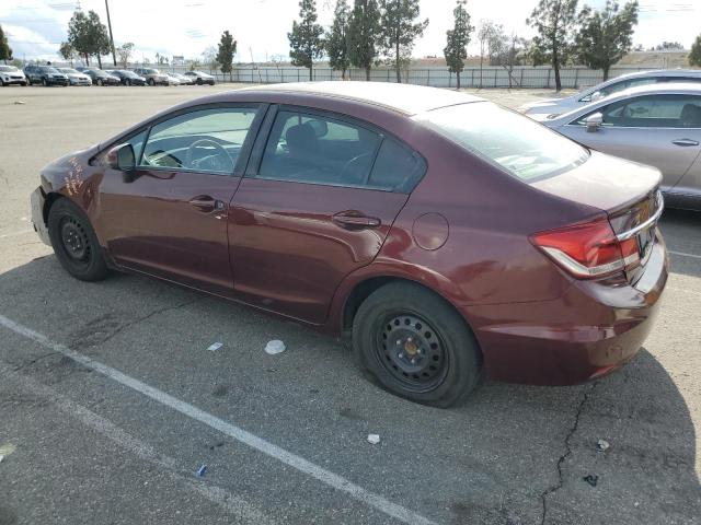 Photo 2 from auction – 2013 HONDA CIVIC LX with VIN 19XFB2F53DE278438