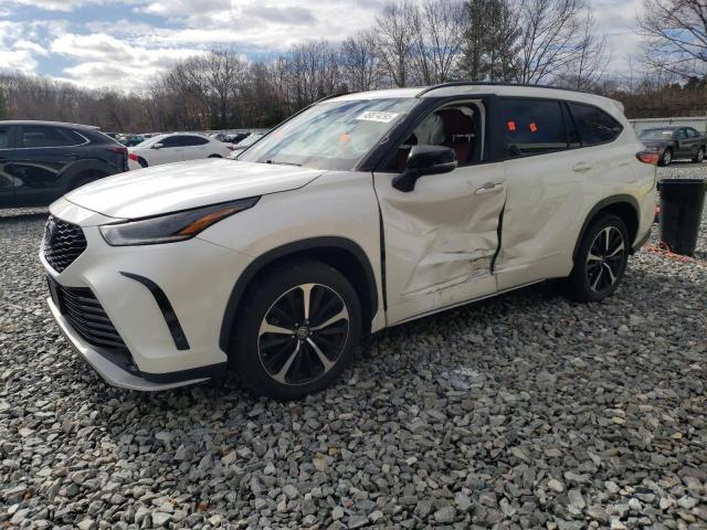 TOYOTA HIGHLANDER 2021 with VIN 5TDJZRBH1MS100404 - Photo from auction
