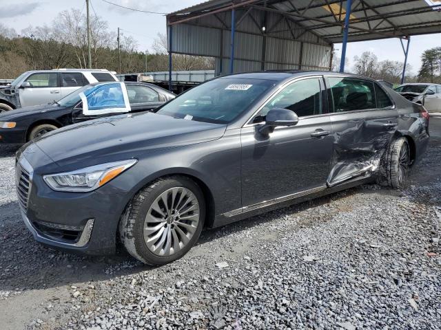 GENESIS G90 PREMIU 2018 with VIN KMHG34JA9JU043262 - Photo from auction