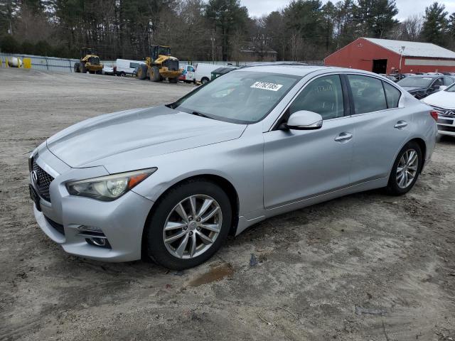 INFINITI Q50 2014 with VIN JN1BV7AR5EM695689 - Photo from auction