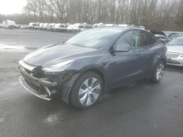 TESLA MODEL Y 2021 с VIN 5YJYGDEE7MF071083 - Снимка от търг