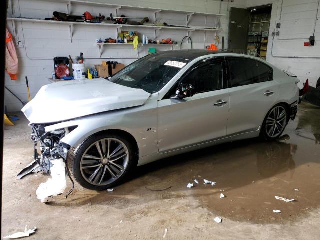 INFINITI Q50 BASE 2014 with VIN JN1BV7AR7EM680286 - Photo from auction