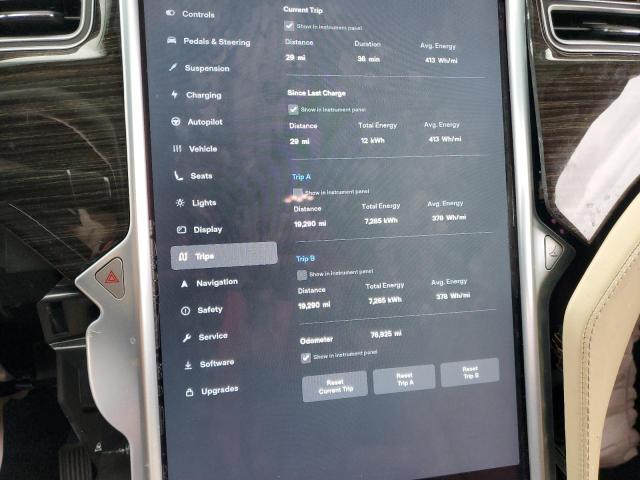 Photo 9 from auction – 2016 TESLA MODEL X with VIN 5YJXCBE20GF005402