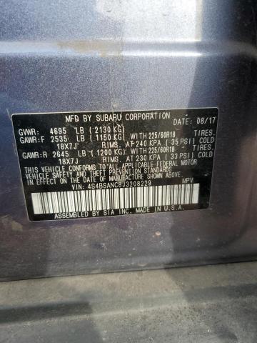 Photo 14 from auction – 2018 SUBARU OUTBACK 2. with VIN 4S4BSANC8J3208229