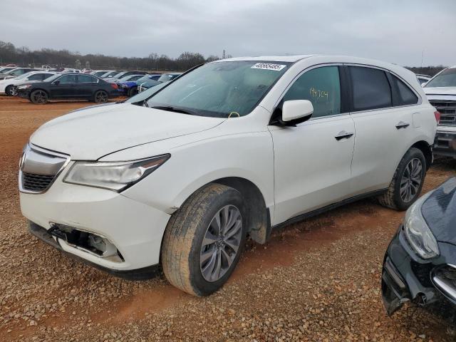 ACURA MDX TECHNO 2015 with VIN 5FRYD3H44FB003797 - Photo from auction