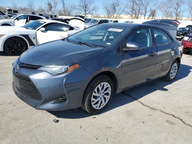 TOYOTA COROLLA L 2018 with VIN 5YFBURHEXJP794627 - Photo from auction