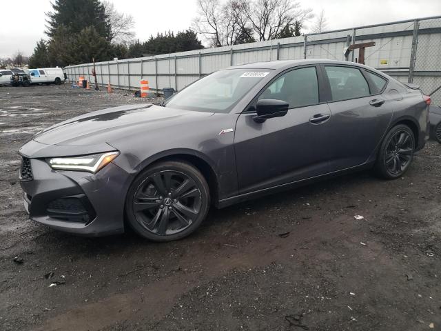 ACURA TLX TECH A 2021 with VIN 19UUB6F59MA004180 - Photo from auction