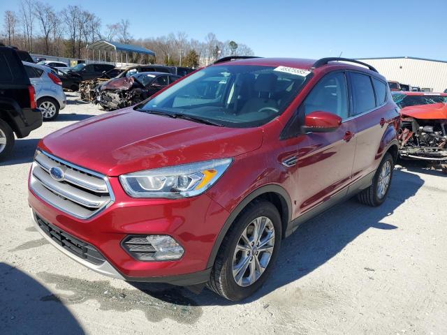 FORD ESCAPE SE 2017 with VIN 1FMCU0GD7HUA19431 - Photo from auction