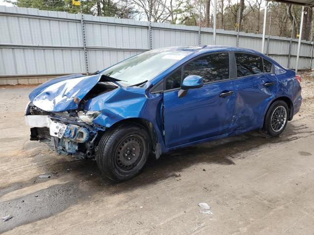 HONDA CIVIC LX 2013 with VIN 19XFB2F5XDE091679 - Photo from auction