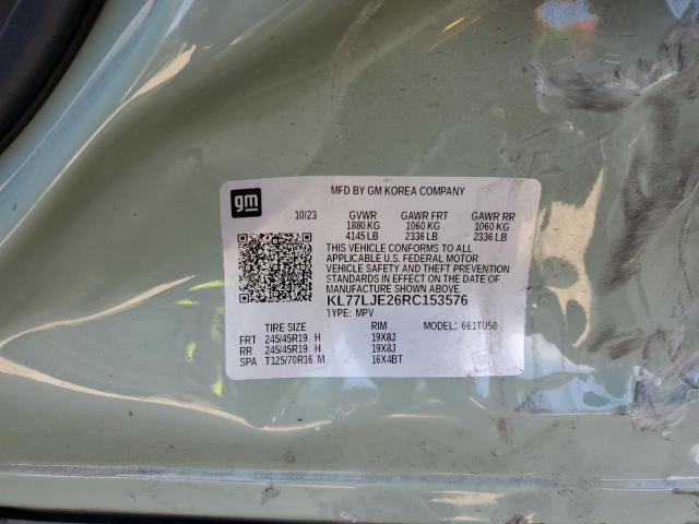 Photo 14 from auction – 2024 CHEVROLET TRAX 2RS with VIN KL77LJE26RC153576
