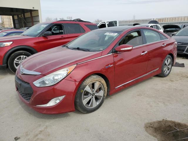 HYUNDAI SONATA HYB 2011 with VIN KMHEC4A45BA015298 - Photo from auction