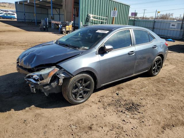TOYOTA COROLLA L 2015 with VIN 2T1BURHE5FC410518 - Photo from auction
