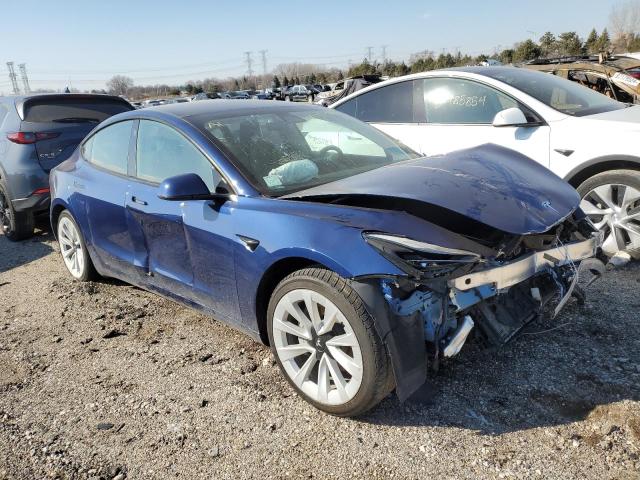 Photo 4 from auction – 2022 TESLA MODEL 3 with VIN 5YJ3E1EAXNF190260