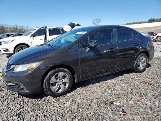 HONDA CIVIC LX 2013 with VIN 2HGFB2F54DH589379 - Photo from auction