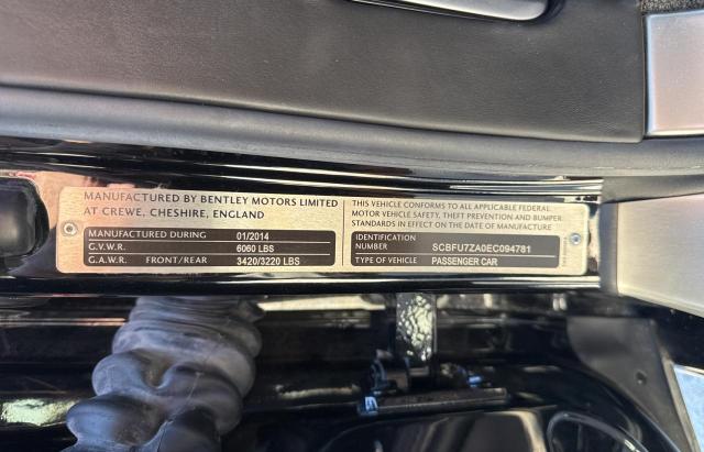 Photo 10 from auction – 2014 BENTLEY CONTINENTA with VIN SCBFU7ZA0EC094781
