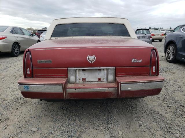 Photo 6 from auction – 1986 CADILLAC ELDORADO with VIN 1G6EL5784GU616263
