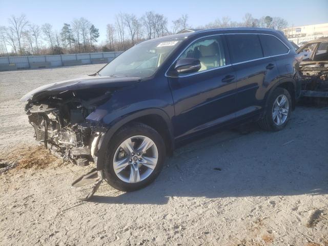 TOYOTA HIGHLANDER 2016 with VIN 5TDDKRFH0GS308984 - Photo from auction