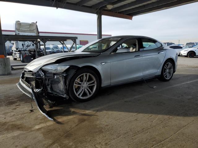 TESLA MODEL S 2013 with VIN 5YJSA1DN8DFP24236 - Photo from auction