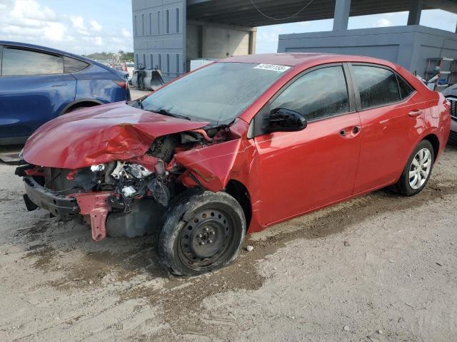TOYOTA COROLLA L 2015 with VIN 2T1BURHE5FC408039 - Photo from auction