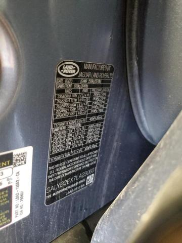 Photo 14 from auction – 2020 LAND ROVER RANGE ROVE with VIN SALYB2EX7LA290601