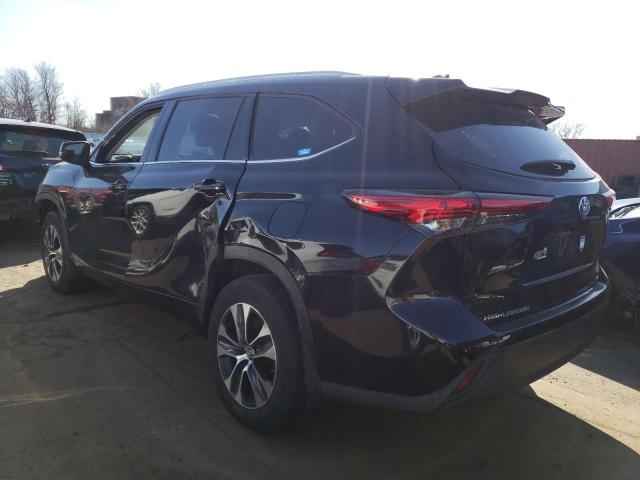 Photo 2 from auction – 2022 TOYOTA HIGHLANDER with VIN 5TDHBRCH0NS555733