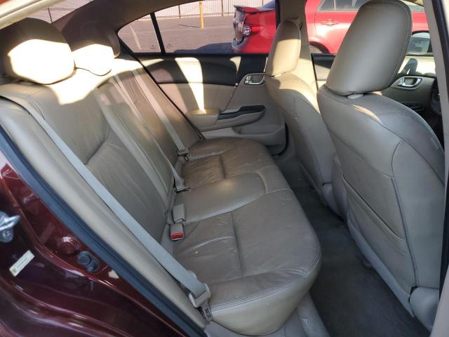 Photo 10 from auction – 2012 HONDA CIVIC EXL with VIN 19XFB2F98CE335041