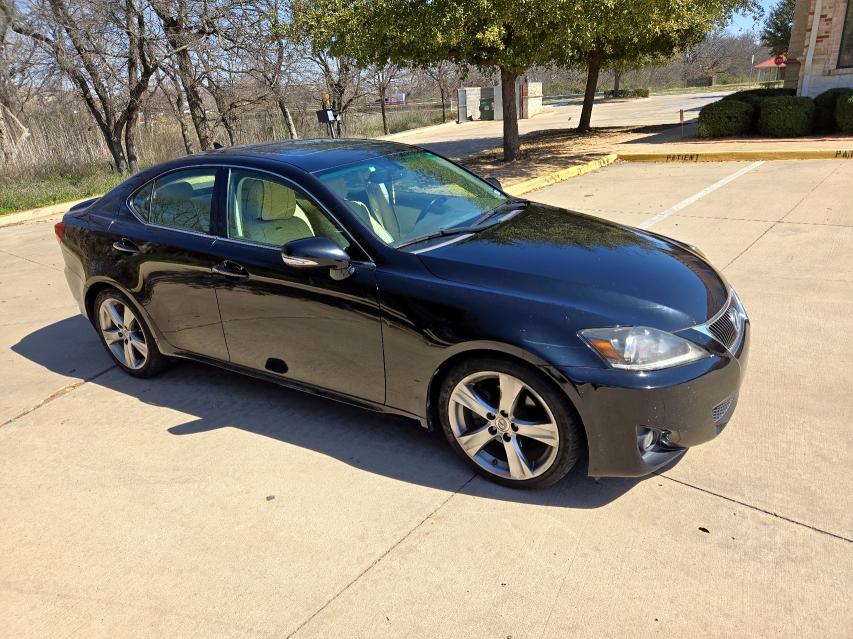 LEXUS IS 250 2012 with VIN JTHBF5C27C5165518 - Photo from auction