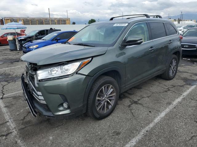 TOYOTA HIGHLANDER 2017 with VIN 5TDKZRFH9HS227115 - Photo from auction