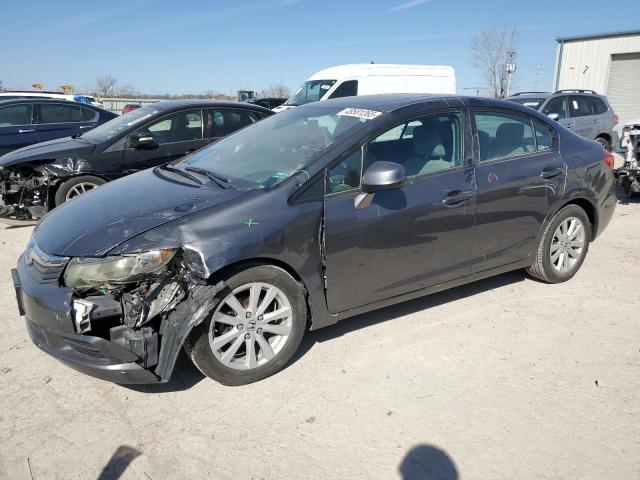 HONDA CIVIC EX 2012 with VIN 2HGFB2F88CH312730 - Photo from auction