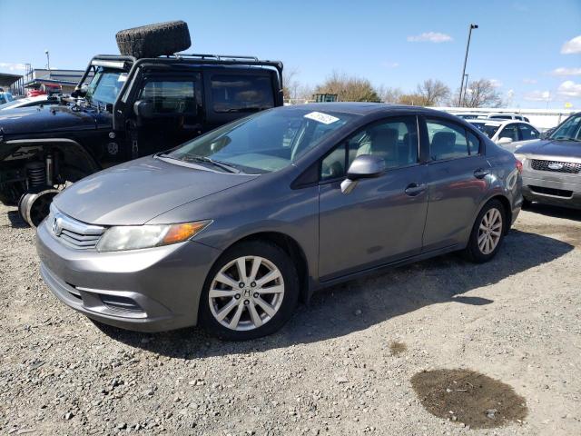 HONDA CIVIC EX 2012 with VIN 2HGFB2F8XCH610647 - Photo from auction