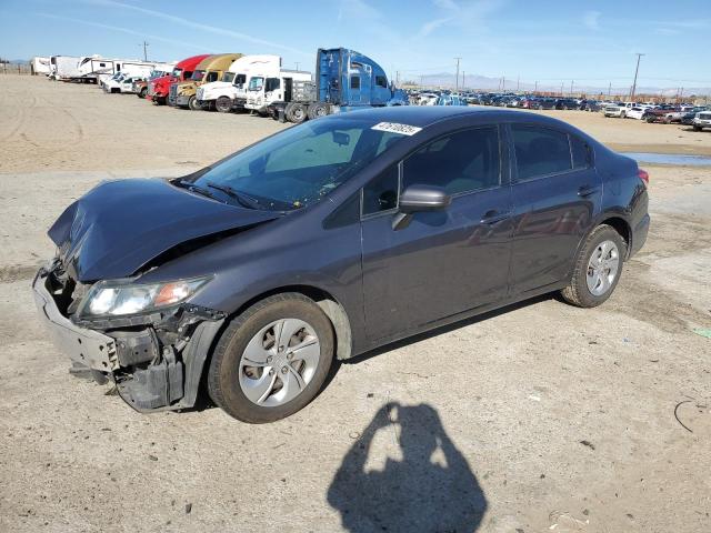 HONDA CIVIC LX 2015 with VIN 2HGFB2F55FH560881 - Photo from auction