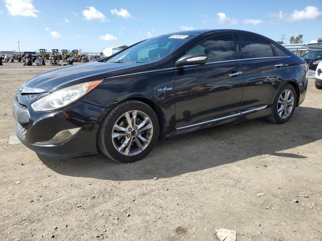 HYUNDAI SONATA HYB 2011 with VIN KMHEC4A40BA014253 - Photo from auction