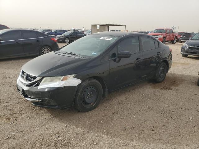 Photo 1 from auction – 2015 HONDA CIVIC LX with VIN 19XFB2F54FE090434