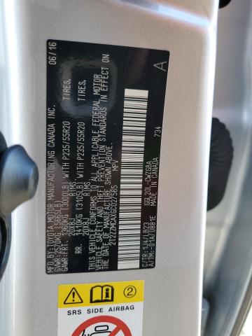 Photo 14 from auction – 2016 LEXUS RX 350 with VIN 2T2ZZMCAXGC027565
