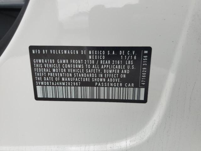 Zdjęcie 14 z aukcji – 2017 VOLKSWAGEN JETTA SE z VIN 3VWDB7AJ4HM282967